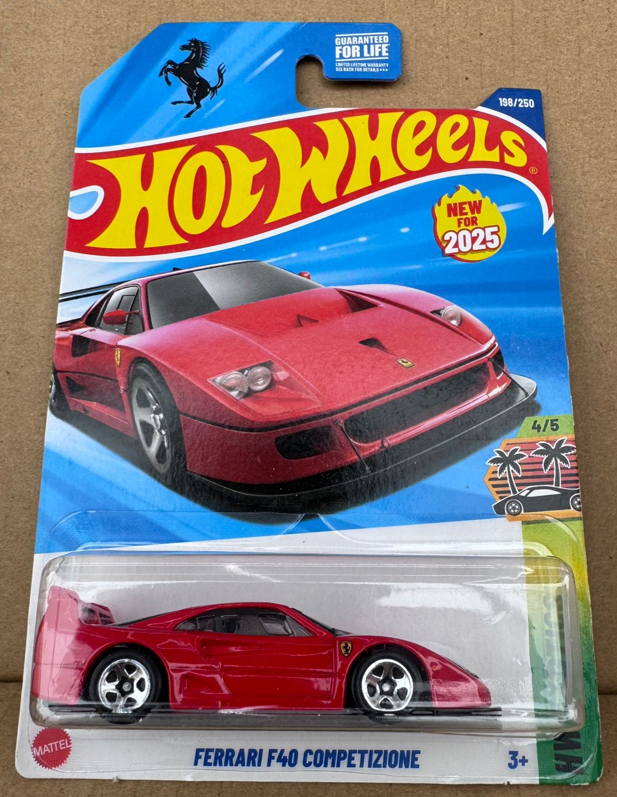 Hot Wheels Ferrari F40 Competizione (2026 DIECAST CAR VEHICLE)