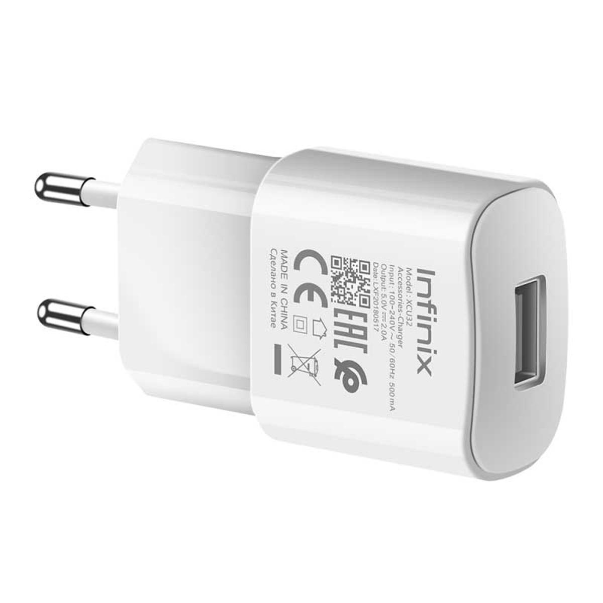 Fast Charging Wall Charger – Single USB Port Power Adapter | Compact Travel Charger for Mobile Phones & Devices