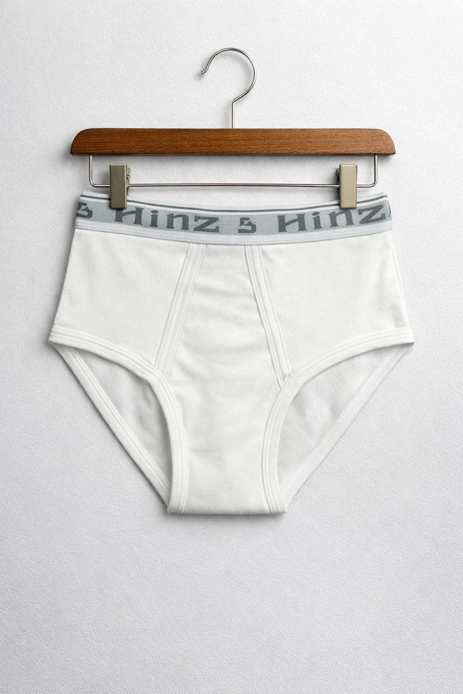 Hinz Signature Cotton Briefs for Men – 100% Combed Cotton Underwear, Soft Breathable Comfortable Daily Wear Men’s Briefs