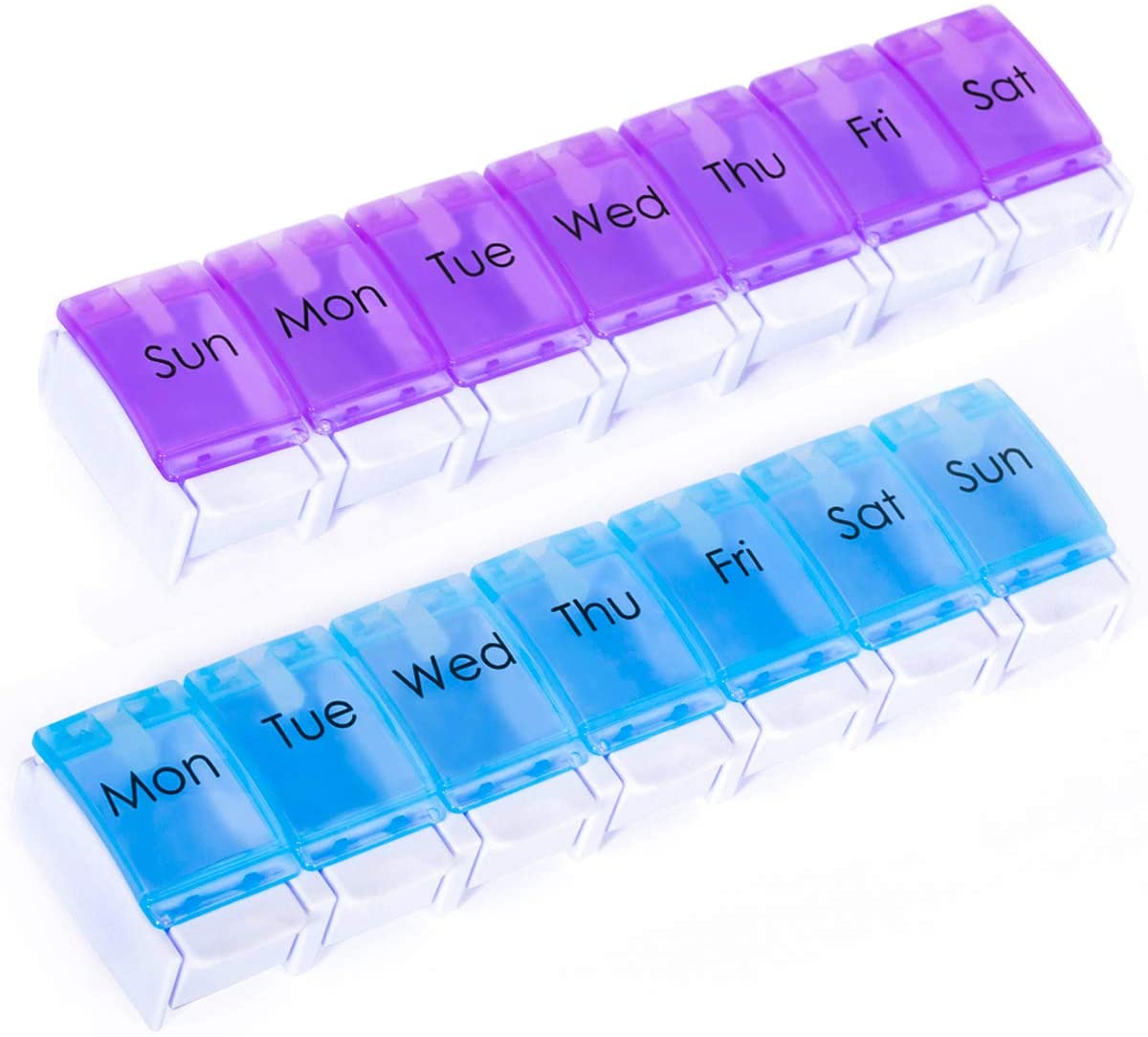 Travel Pill Box Organizer and Medicine Holder Case Pill Organizer Pill