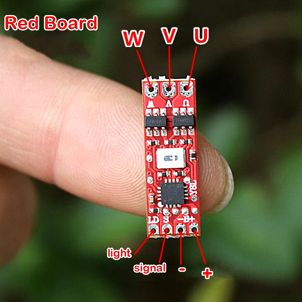0.5g micro model aircraft brushless ESC 1S driver 3.5A mini quadcopter drone ESC