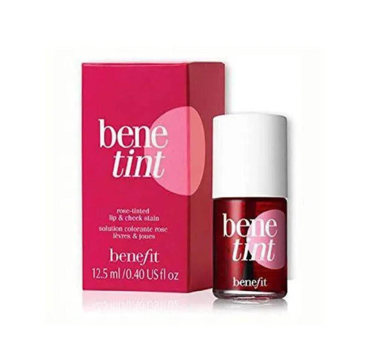 Korean Style Liquid Lip and Cheek Tint with Watermelon, Strawberry, Tomato Extracts - Rose Fragrance, Nourishing & Long-lasting. Smudge & Waterproof Cheeks Blusher for Women