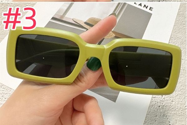 Square Fashion Sunshade Sunglasses Men Retro Fashion Trend Ins Girl New