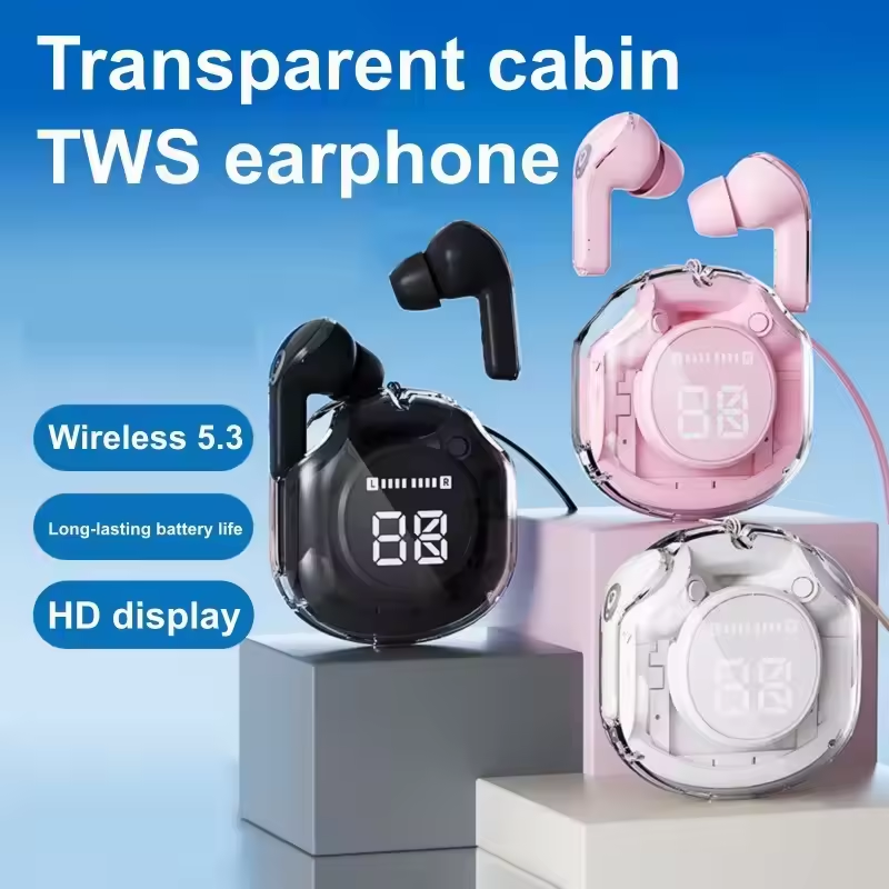 Air 39 Earbuds TWS (True Wireless Stereo) Bluetooth Airbuds | Wireless Earphones Headset | 9D Stereo Sound | Compatible With All Bluetooth Devices.