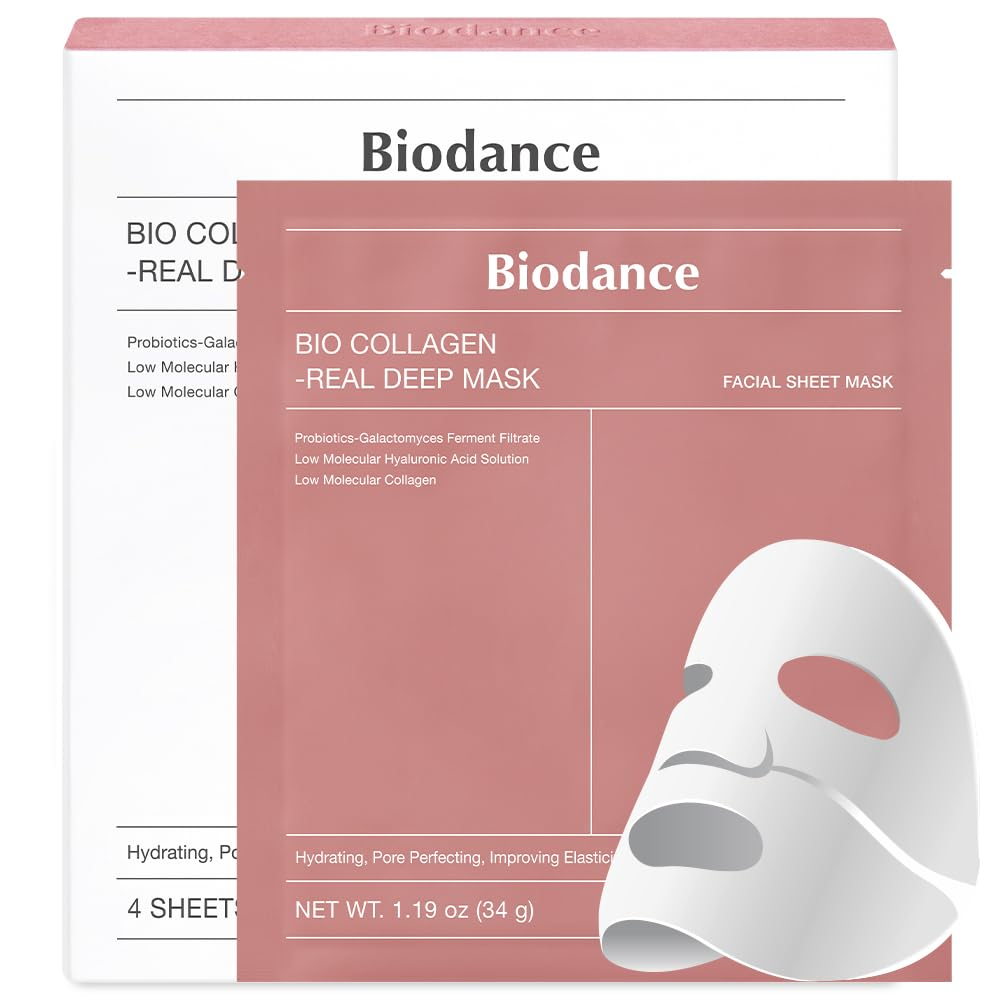 Biodance – Bio Collagen Real Deep Mask – Brightening, Hydrating & Mosturizing Sheet Mask (All Skin Types)