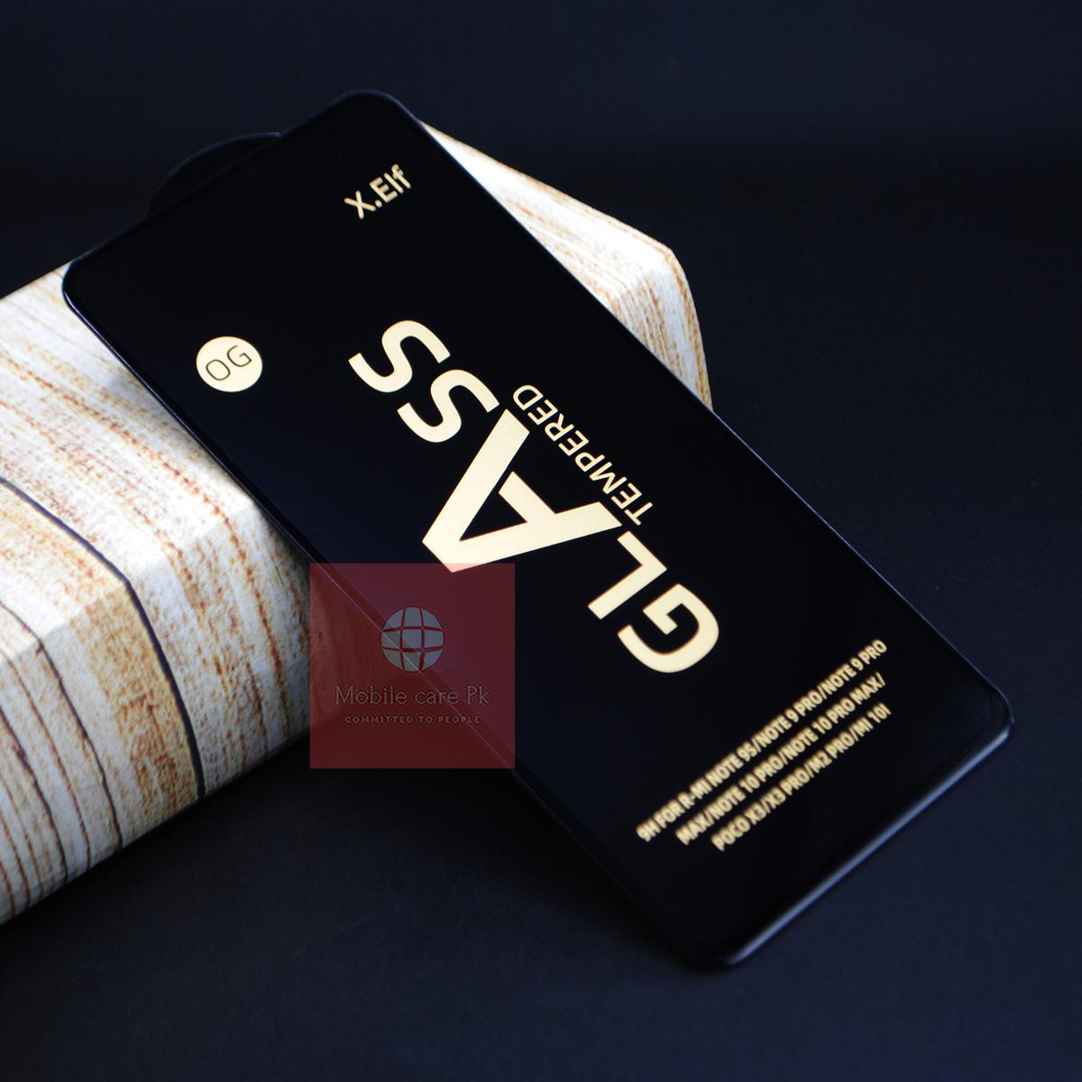 Tempered Glass Poco X3 GT 9D Glass Protector HD OG Glass Screen - Main Image