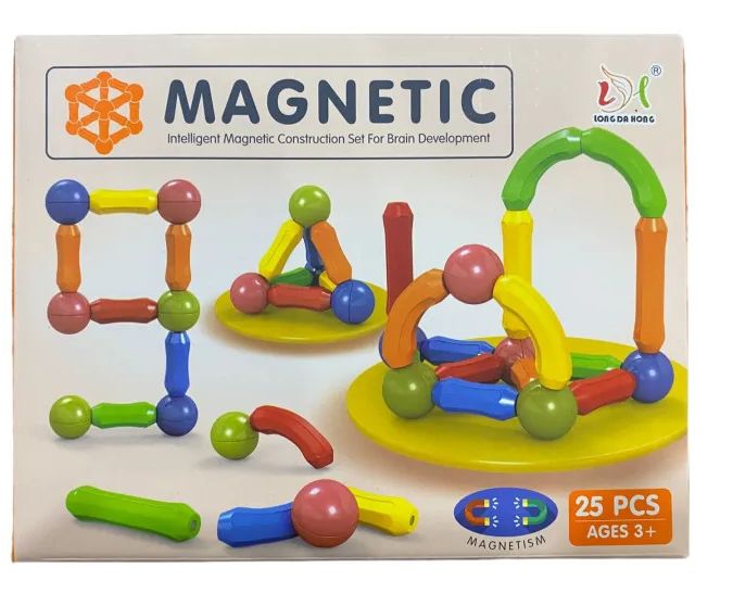 Magnetic Bar Blocks , High-Quality   Magnetic Bar Blocks - Fun and Educational Building Set, Perfect for Kids, Educational Toy For Kids ,"Build, Play, Learn , Intelligent Magnetic Rod Puzzle For Kids