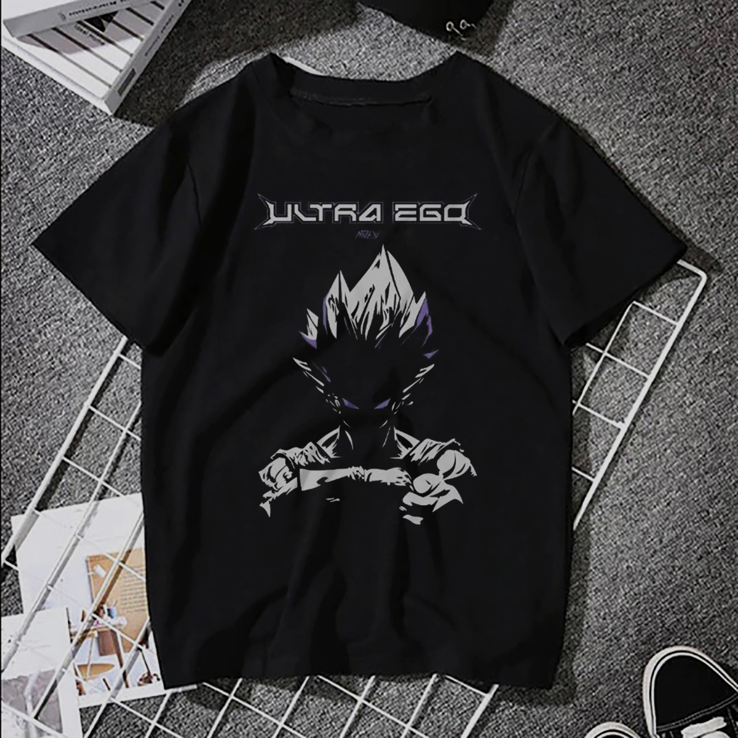 Vegeta Power TShirt For Anime DBZ Fans Girls And Boys Premium Quality Tee