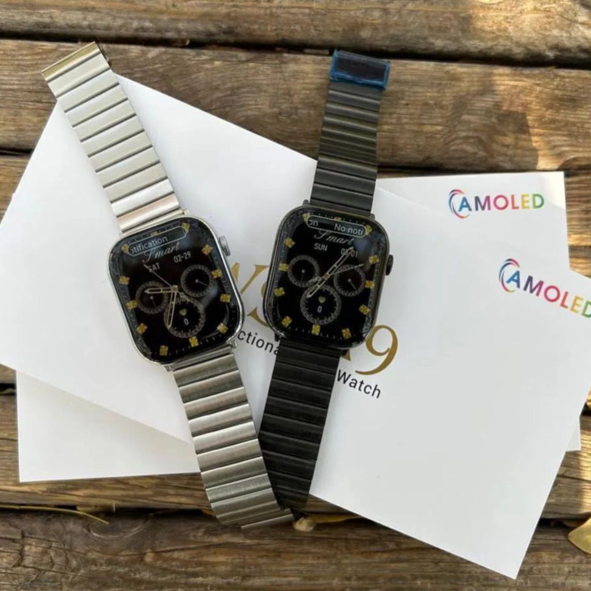 WS-Z9 Smartwatch with AMOLED Display - Stylish and Feature-Packed
