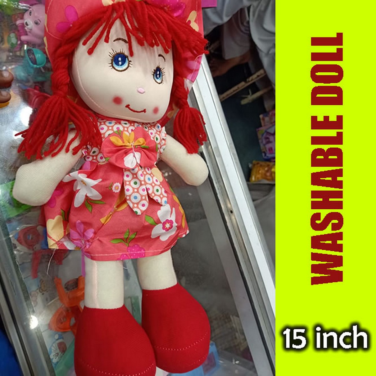 Stuffed Doll for Girls - Imported - 15 Inches Height - Excellent Doll
