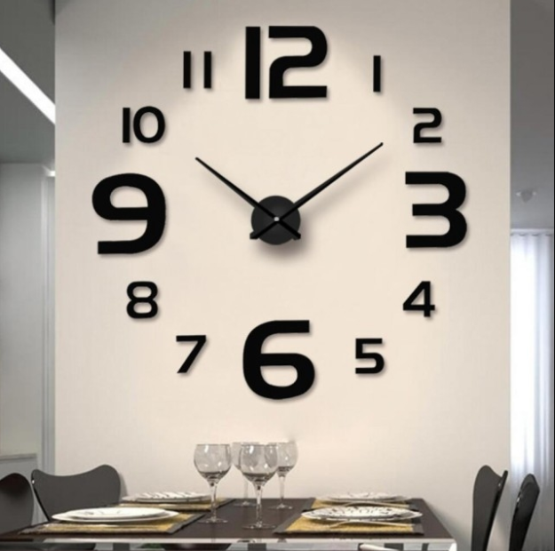 New Design Wooden Wall Clock - COUNTING CLOCK