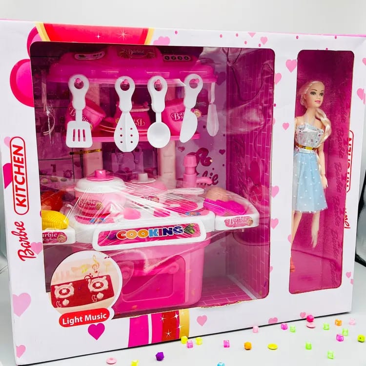 Kitchen set doll set online