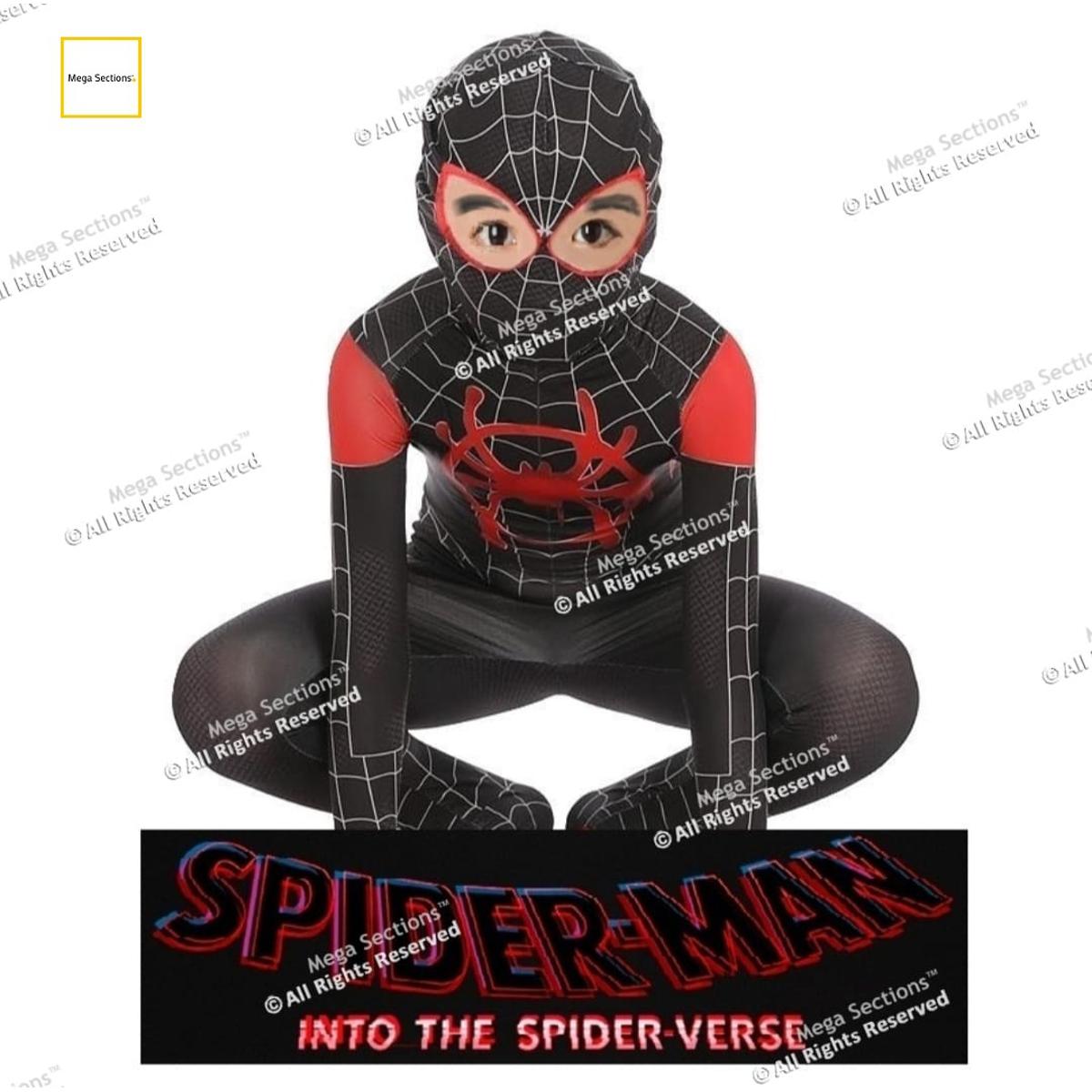 Spiderman Black & Red Latest Kids Costume