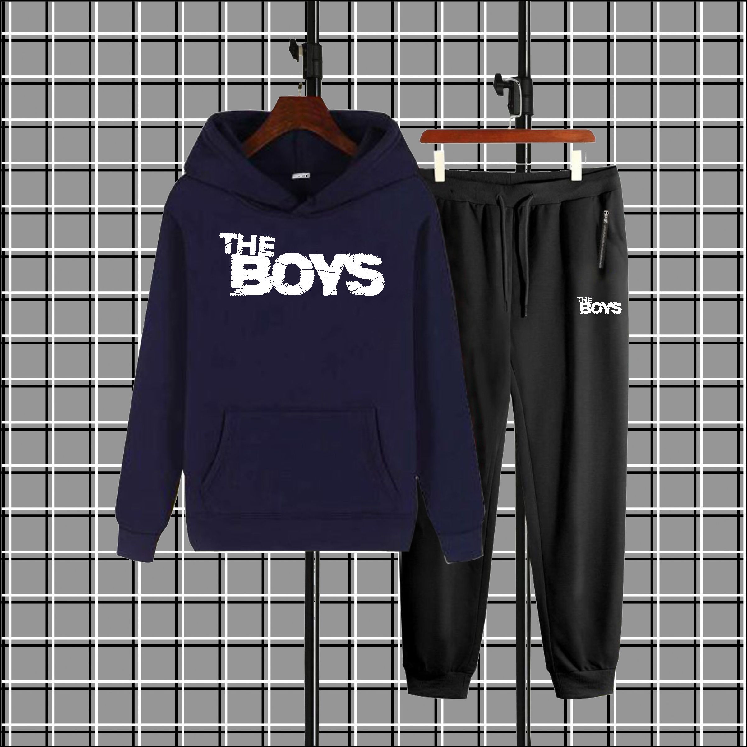 Printed winter Hood Tracksuit For Men and Boys