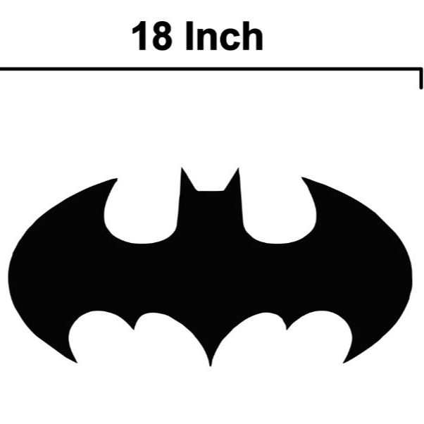 ZF Wooden Batman LED Wall Lamp, Comic Lover, Bat Cave, Night Lamp, for Gift, Kids Room, Gaming Setup, Gaming Room, Man Cave,Led Lamp,Trendy Decore