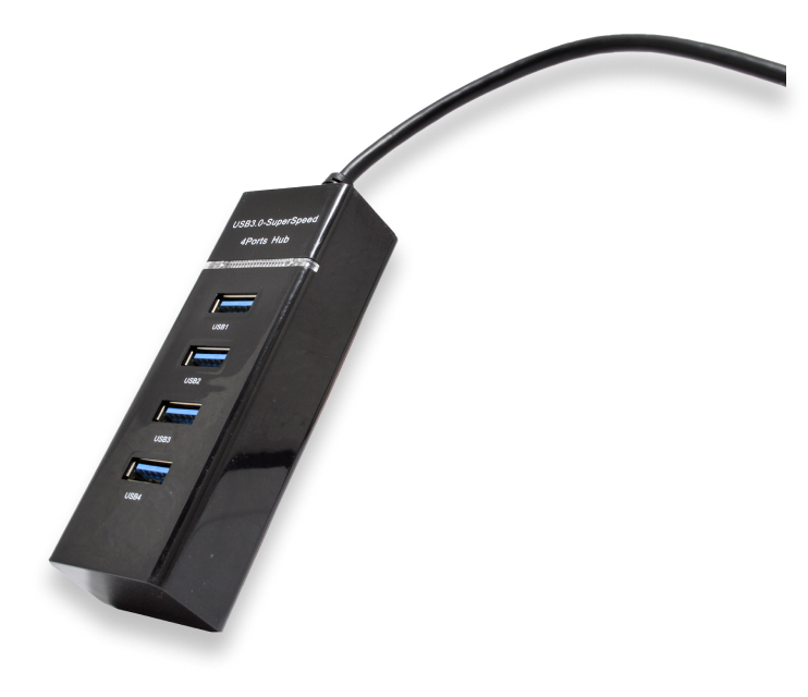 USB 3.0 Hub 4 Ports Extension for Mobile Gaming PC Laptop ~ Super-fast 4 port USB Hub 3.0 Multi Splitter Adapter Extender for Windows / MacBook / Android / PS4 / Phone / Tablet / Computer / Keyboard & Mouse