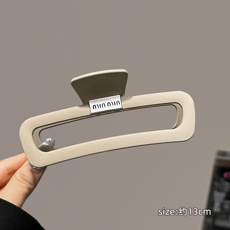 Elegant Female Scrub Hair Grab Hair Clip Hair Claw for Women Catch