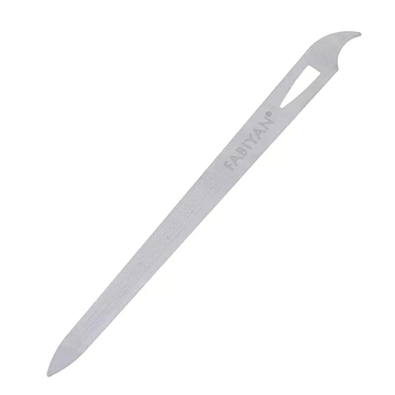 1Pc Stainless Steel Nail File Double Sides Thick Nails Pedicure Manicure Tools Metal Nail File Hot