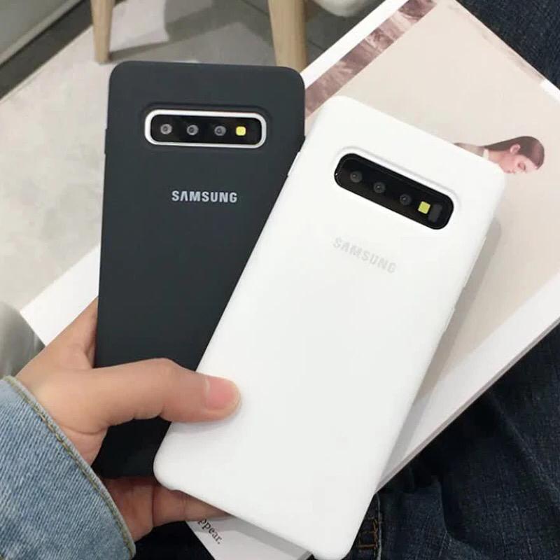Samsung S10 Plus 4G official Silicone Case Soft Silicone Back