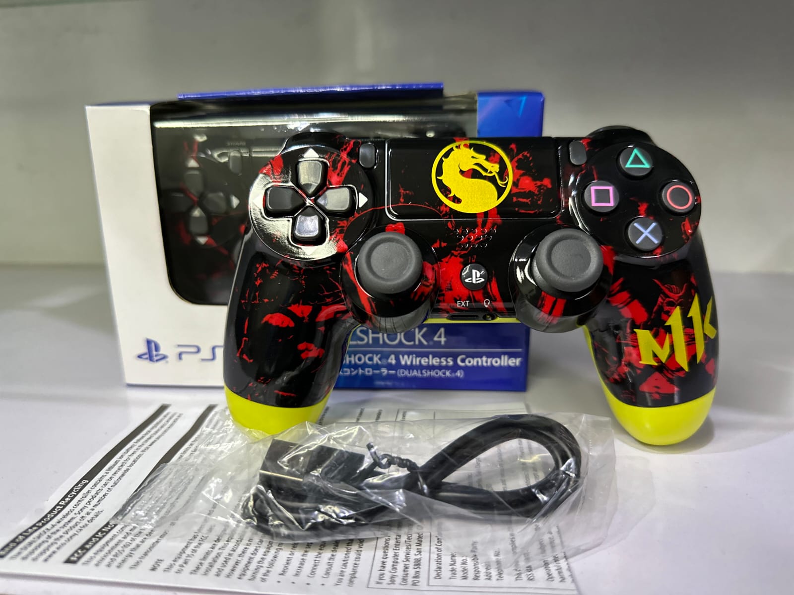 PS4 Wireless Game Controller for PlayStation 4 DUALSHOCK 4 Gamepad Joystick PC Laptop,'