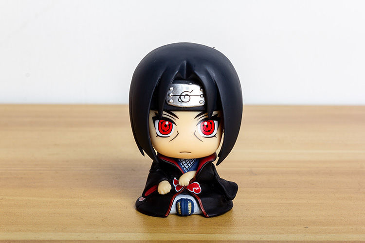 8cm New Naruto Anime Figure Model Sasuke & & Kakashi & Itachi Action Figure for Kid Children Gifts Character