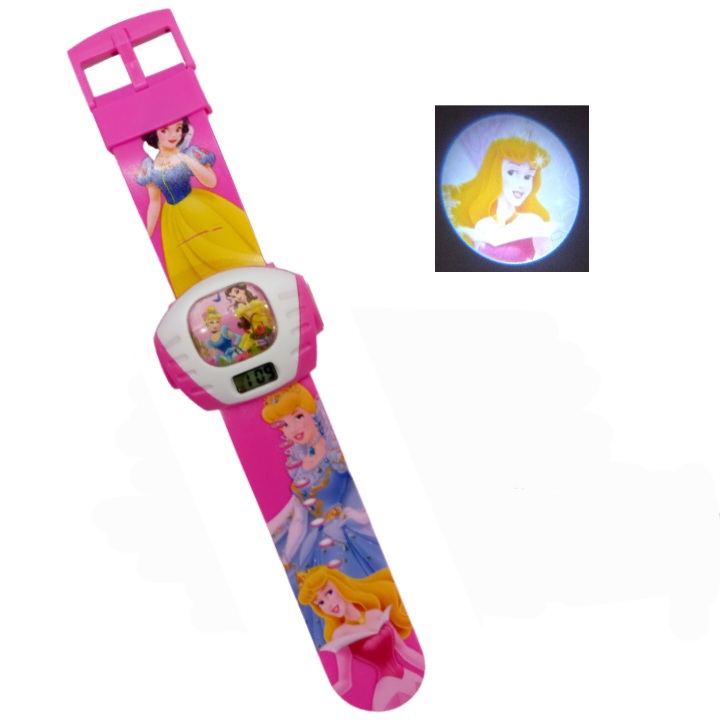 Digital Projector Wrist Watch For Girls Colors and Design May Vary