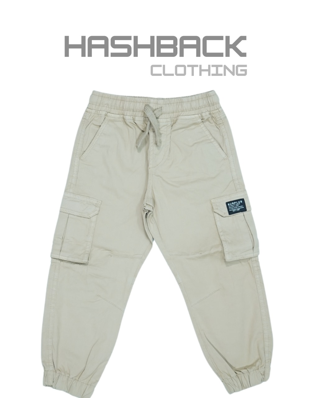 HashBack Kids Cargo Jogger Pant - Trousers for Boys