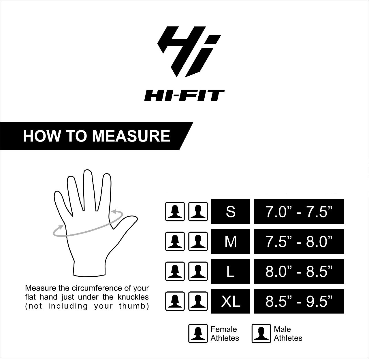Hi-Fit Sports Pro Gym Gloves for Workout, Weightlifting Gym Cross Training Pull Ups Exercise Hi-Fit