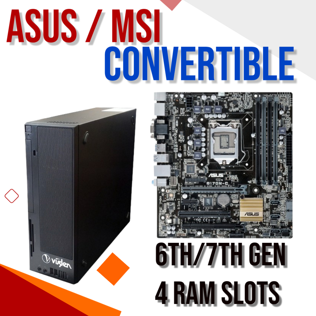 convertible core i5 6th pc, 4 RAM slot ,