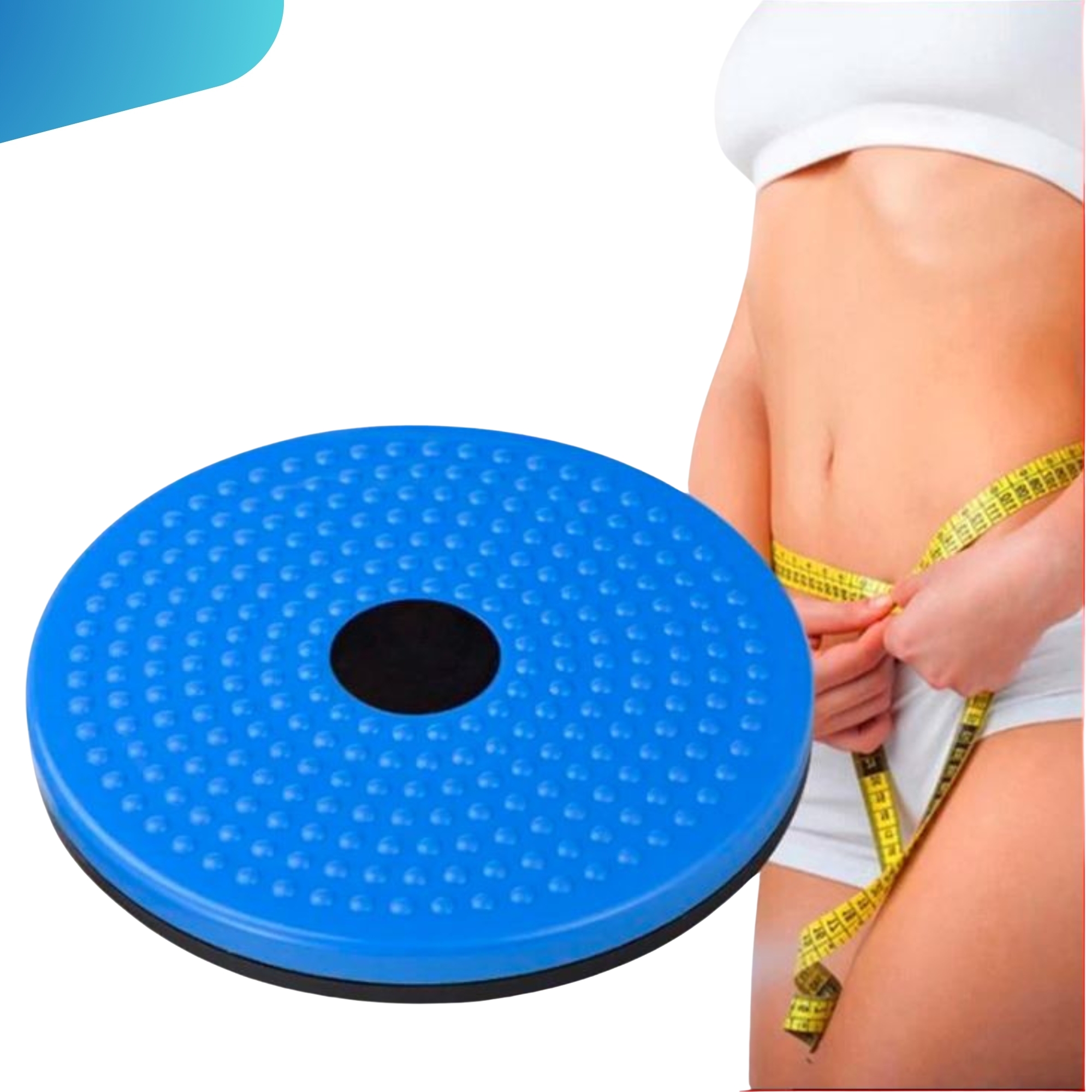 COLORFUL AB TWSITER WAIST TUMMY TRIMMER DISC FOR WOMEN AND MEN ROTATING BOARD EXERCISE FITNESS SPORTS EQIUPMENT FOR HOME GYM