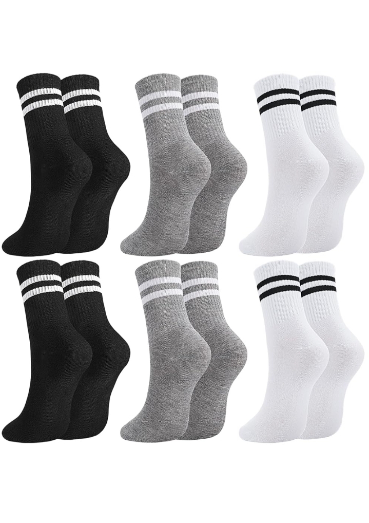 Men Cotton Socks Pack of 3 Breathable Socks highly quality for men, women. Unisex Socks Women Men White Black Crew Socks Female Male Solid Color Socks Short Cotton Sock Striped Soks Spring Summer Sox