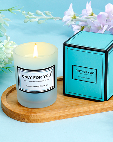 Scented Candle Glass Candle Holder Romantic Scented Candle