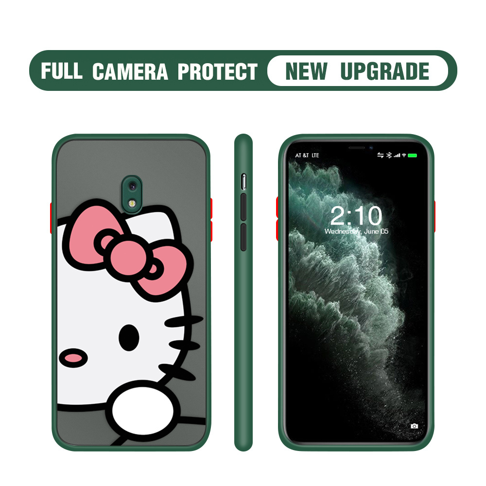 Hontinga Case For Samsung J3 Pro 17 Cute Cartoon Cat Head Cases Edge Frosted Transparent Phone Cover Buy Online At Best Prices In Pakistan Daraz Pk