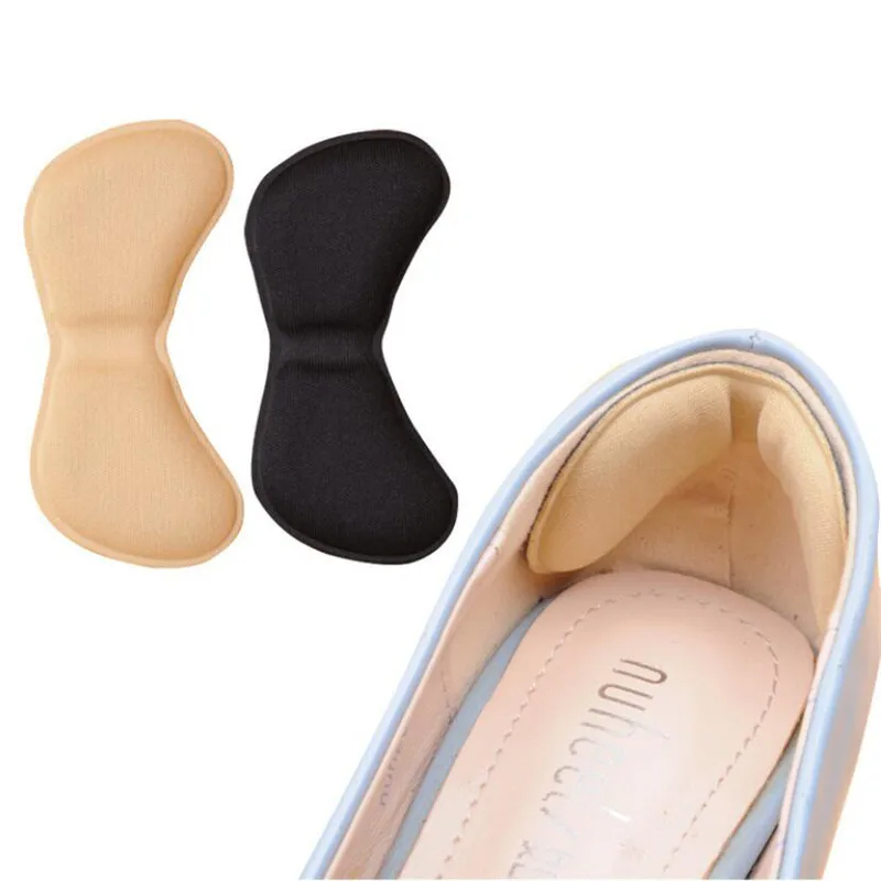 Dr Foot Self-Adhesive Heel Cushion Pads | Super Comfort Micro Suede Heel Grips | For Big Shoes & Sandals, Loose Shoes & Heel Pain Relief | Heel Protectors to Prevent Heel Pains - 1 Pairs (Unisex)
