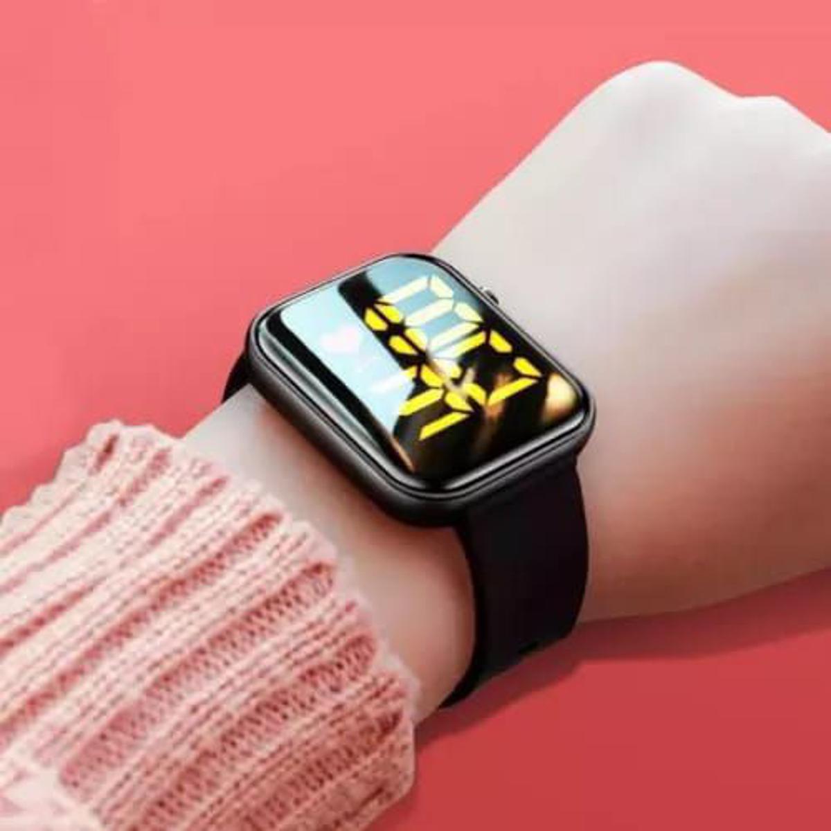 LED Digital stylish watch shape very beautiful 100% WATERPROOF