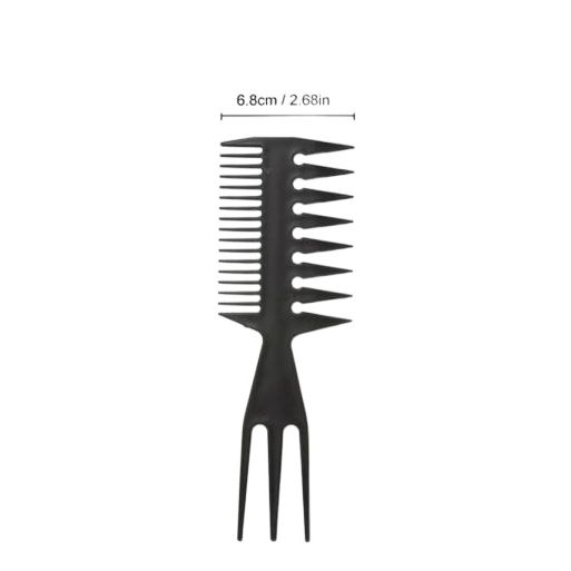 Wide Tooth Comb Wet Hair Styling Tangling Big Tooth Plastic Comb Curly Hair Comb Hair Color Comb And Hair Brush
