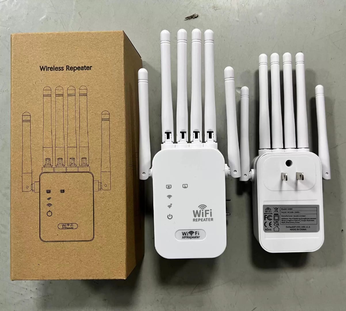 Wireless Fastest WiFi Extender 6Antennas 1200/300Mbps 2.4Ghz Network Expander Range Extender 802.11N/B/G Wireless WiFi Booster Repetidor