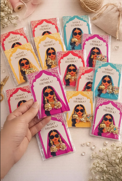 Custom Jhumka Display Cards | Jewelry Branding Packaging | Wholesale