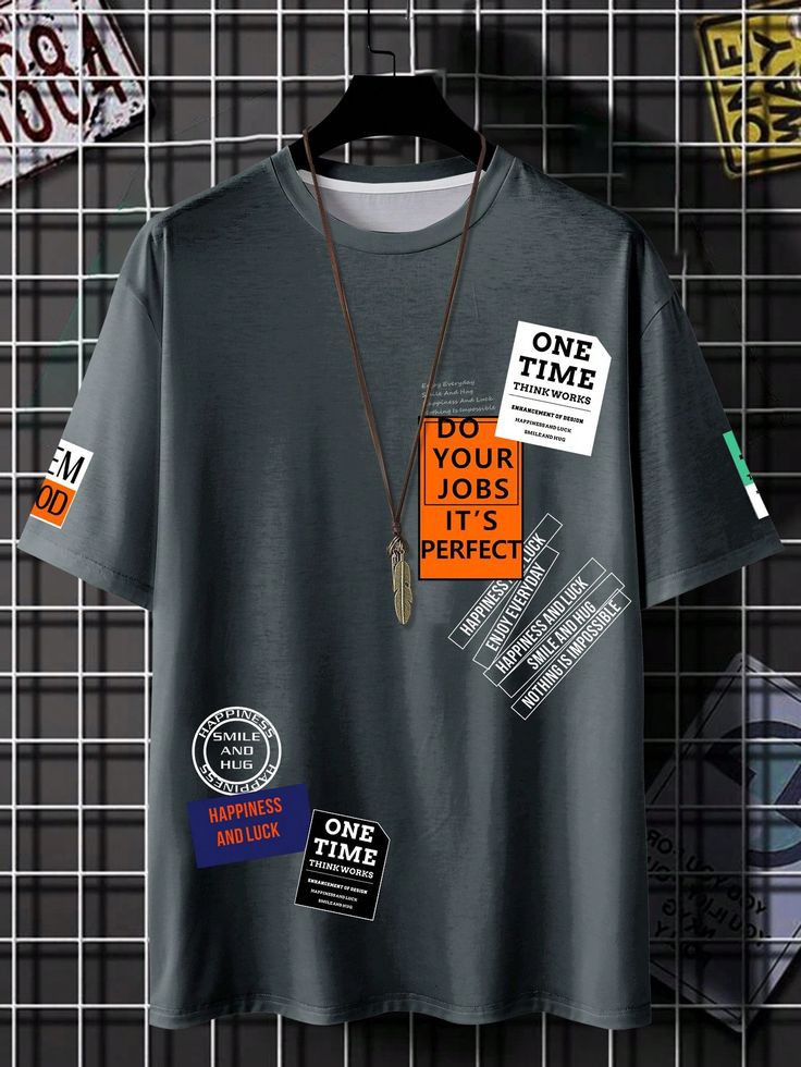 Writting Printed T shirt For Men/women Summer Collection Soft jersy o neck hlf seleves t shirt