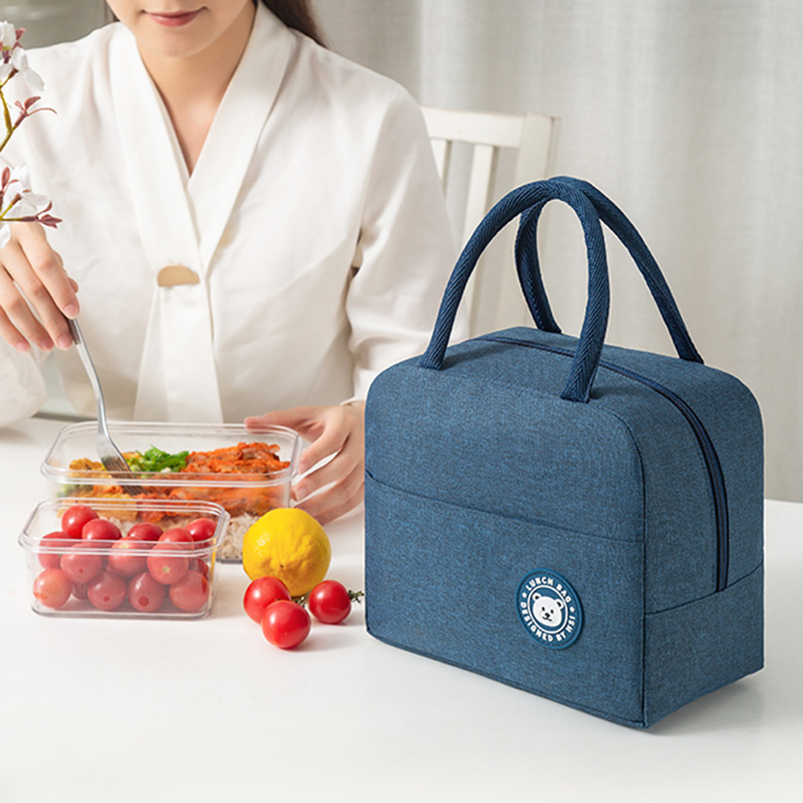 Insulated Food Storage Lunch box Bag to Keep Food Hot or Cold For ...