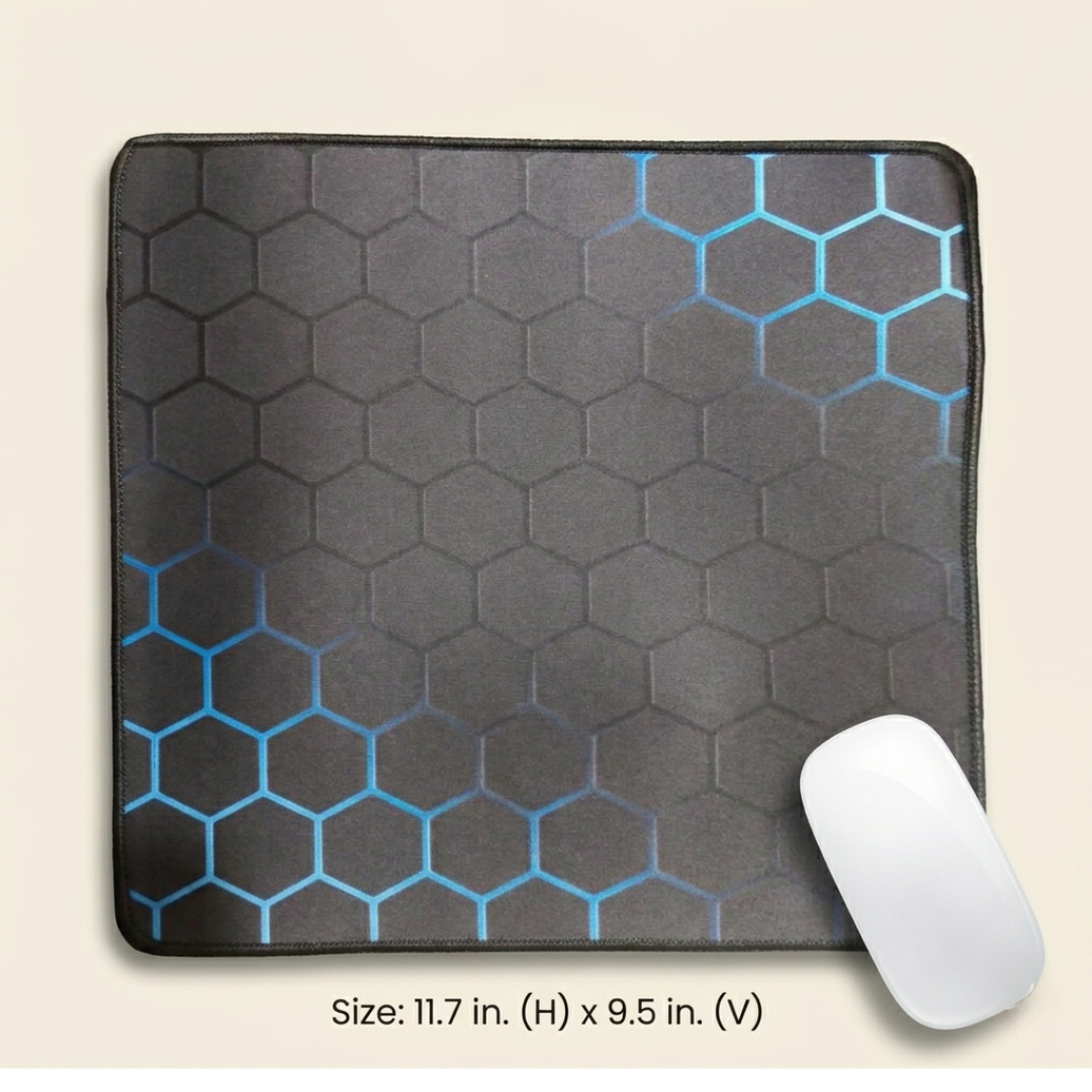 Large Gaming Mouse Pad XL Waterproof Anti-Slip Mousepad for PC Laptop, Full Desk Mat for Gamers & Office Use (Black) by Panorama