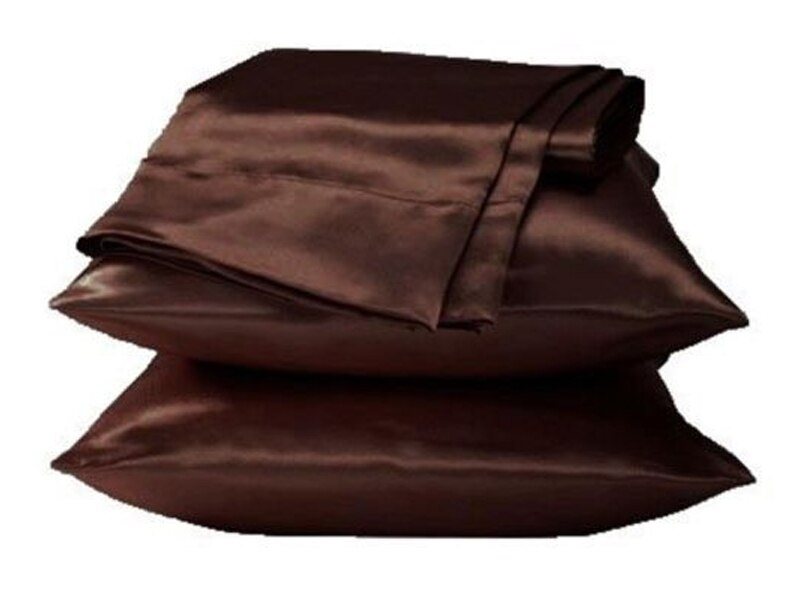 Satin Pillowcase for Hair Skin Silk Pillow Case, Queen Size (20x30