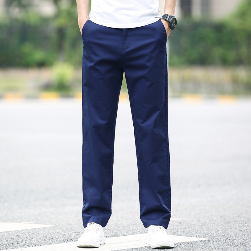 Pants for men-Blue color Cotton Jeans 