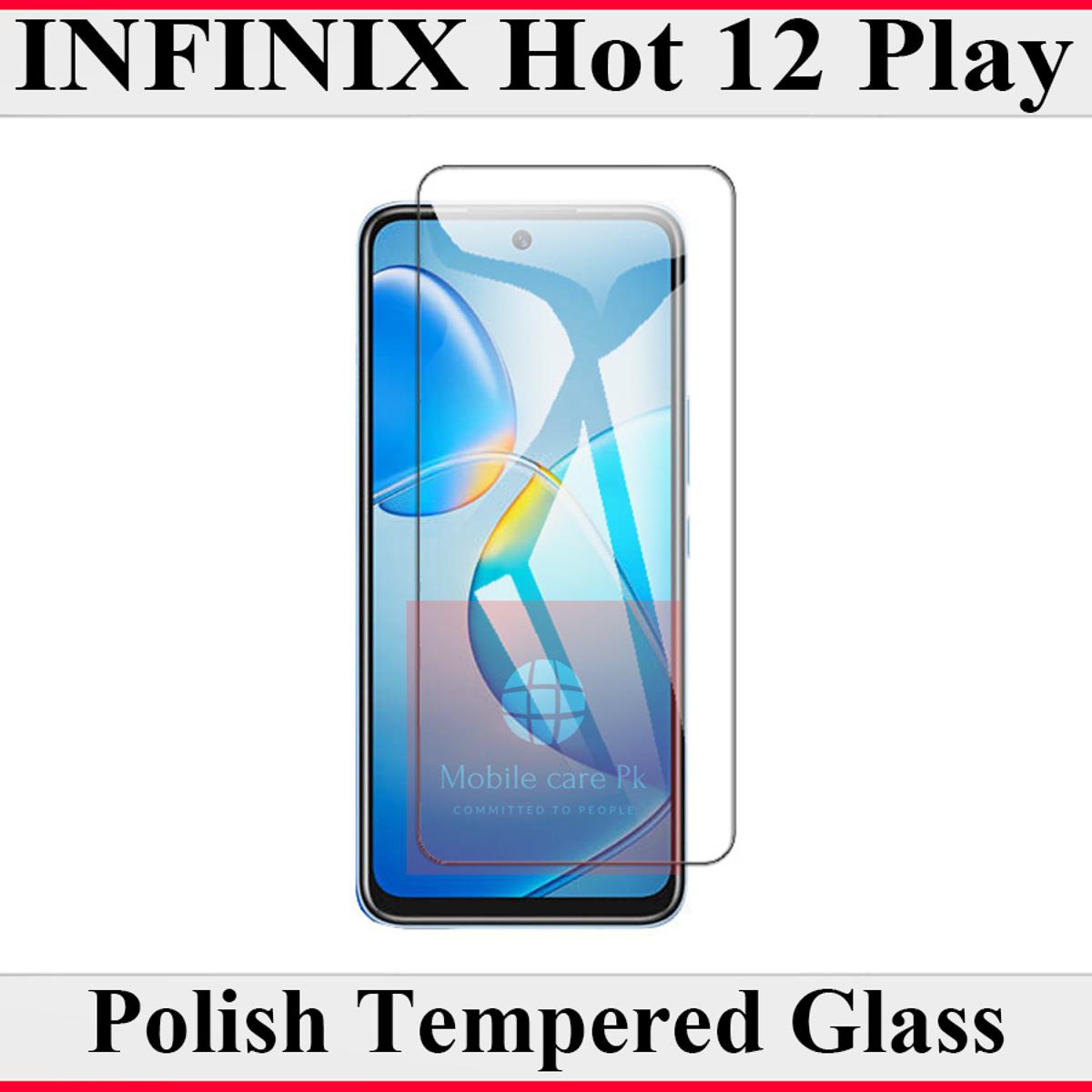 infinix hot 12 play tempered glass