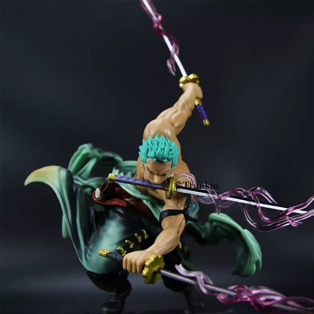 Hot Battle Mode Hot Action Figure  Three Thousand World Anime Figure Doll Model Statue  Anime Pvc Figurine, Multi Colour, Large, 20 cm