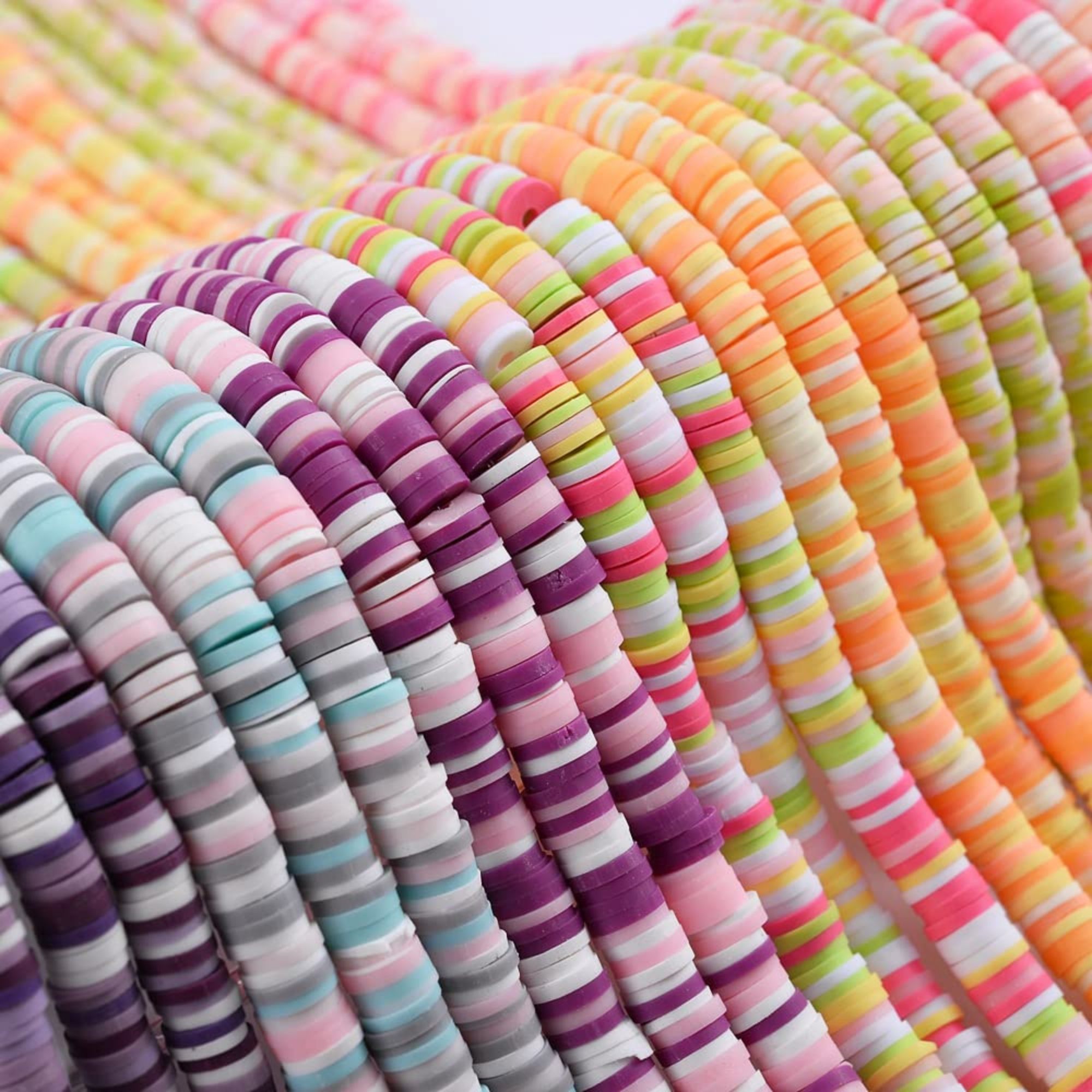 250/500/1000/5000/ Pcs Jewelry Making Clay Rings Material Bracelet Rings Multicolor Multicolor Mix Clay Rings For Bracelet Making Buy Rings For Bracelet Beads Material Jewelry Making by SAMS COLLECTION