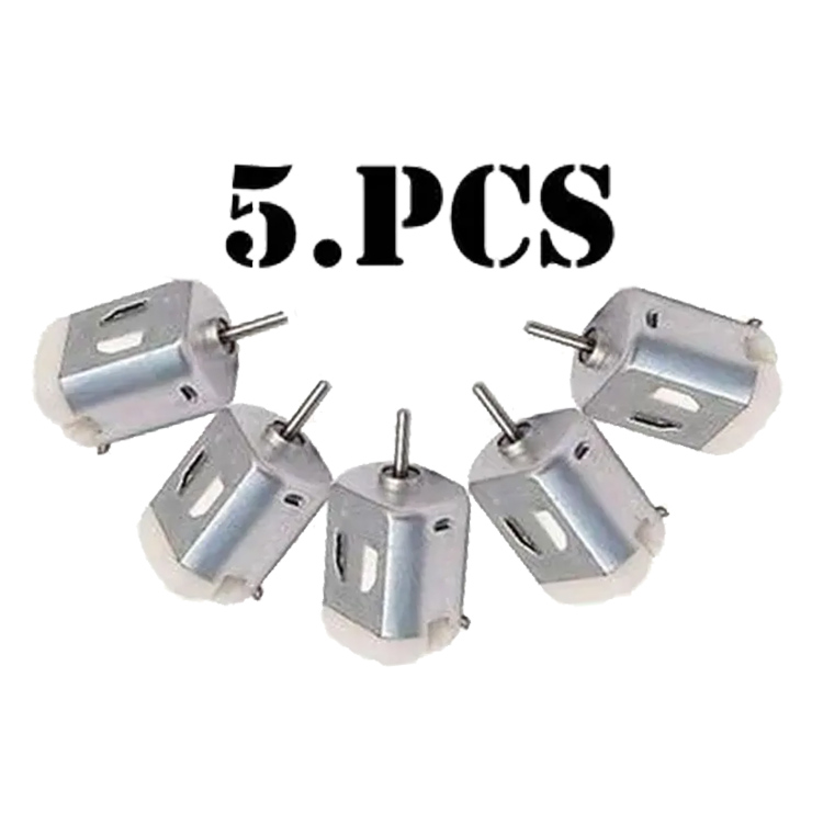 Pack of 5 - 3Volt to 6 volt Mini Micro DC Motor for DIY Toys Hobbies Smart Car MOTOR