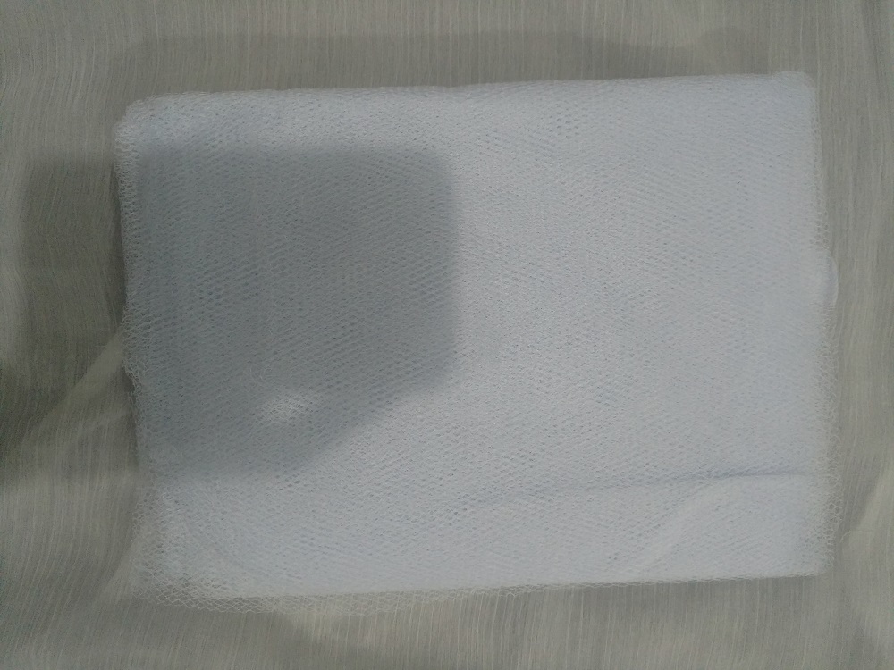 Large Rectangle Net White 2pcs 15 feet Long White Net for Gift Packing or DIY curtain making ...