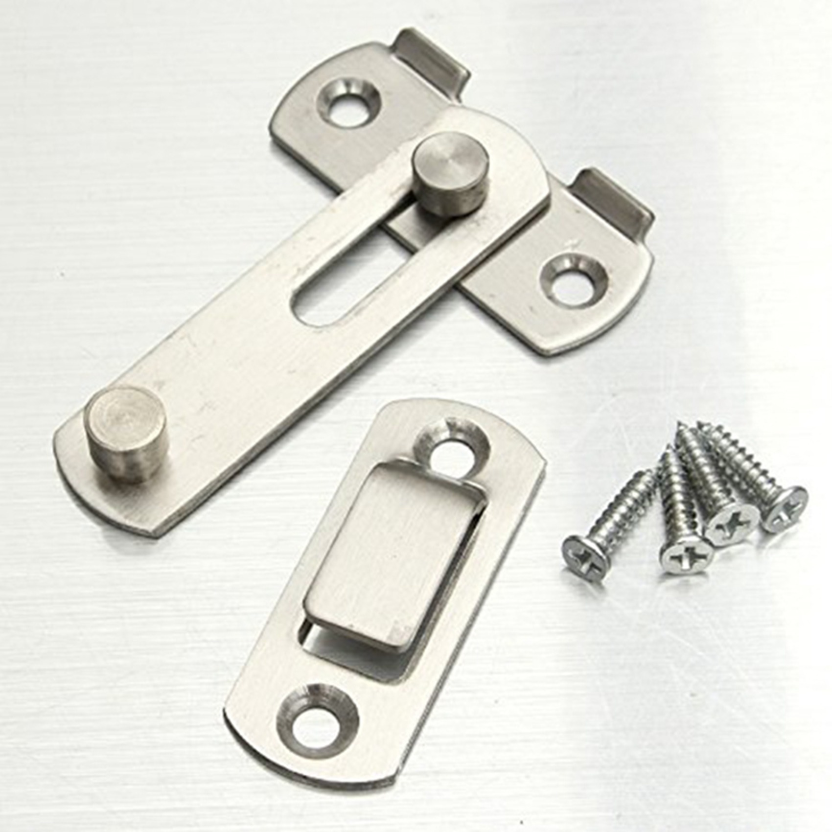 20x50x70mm Stainless Steel Home Safety Gate Door Bolt Latch Slide Lock Hardware