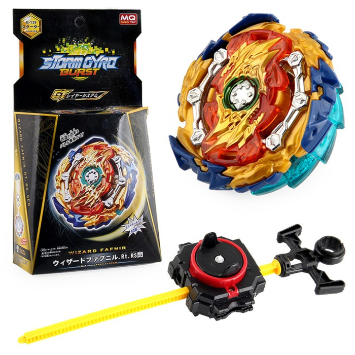 Premium Golden Valkyrie Beyblade with Dual LR String Launcher Ultimate Spin Power